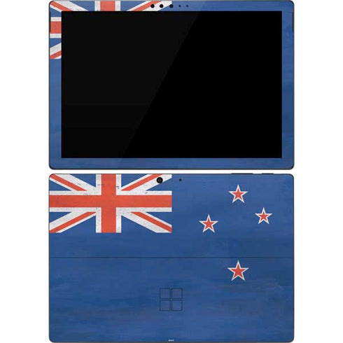New Zealand Flag Distressed Surface Pro 7 Skin